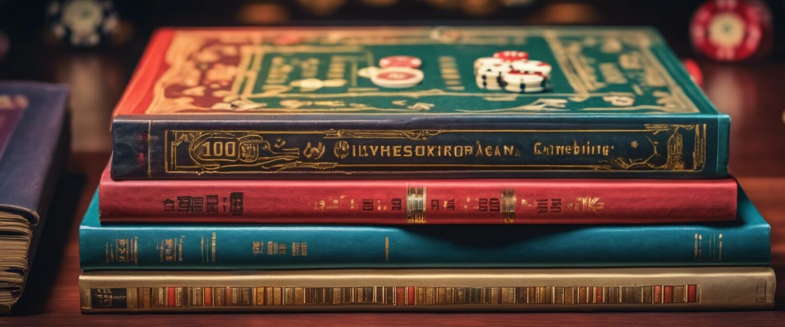 Collection of 20th century gambling books